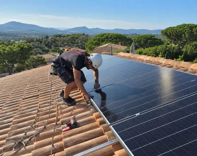 Installateur panneaux solaires Thizy-les-Bourgs — pose photovoltaïque sur toiture